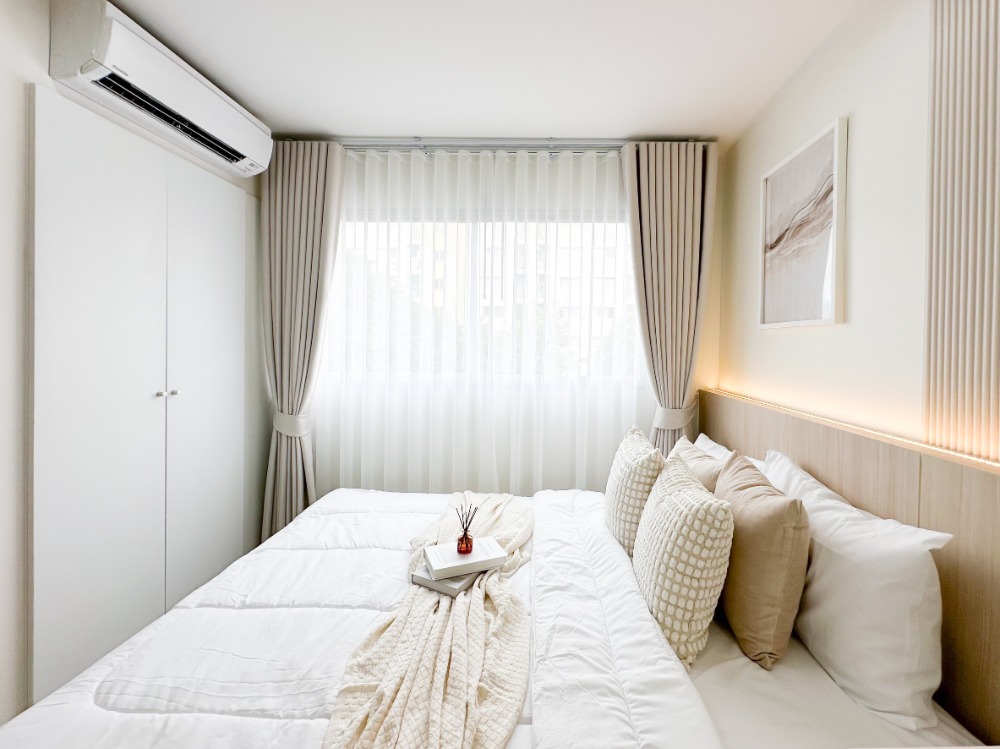 For SaleCondoKaset Nawamin,Ladplakao : Condo for sale, Lumpini Ramintra-Lat Phrao 2, beautiful room, complete with new furniture