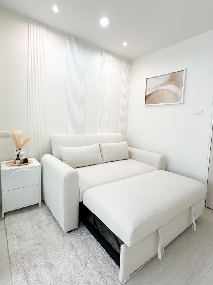 For SaleCondoKaset Nawamin,Ladplakao : Condo for sale, Lumpini Ramintra-Lat Phrao 2, beautiful room, complete with new furniture