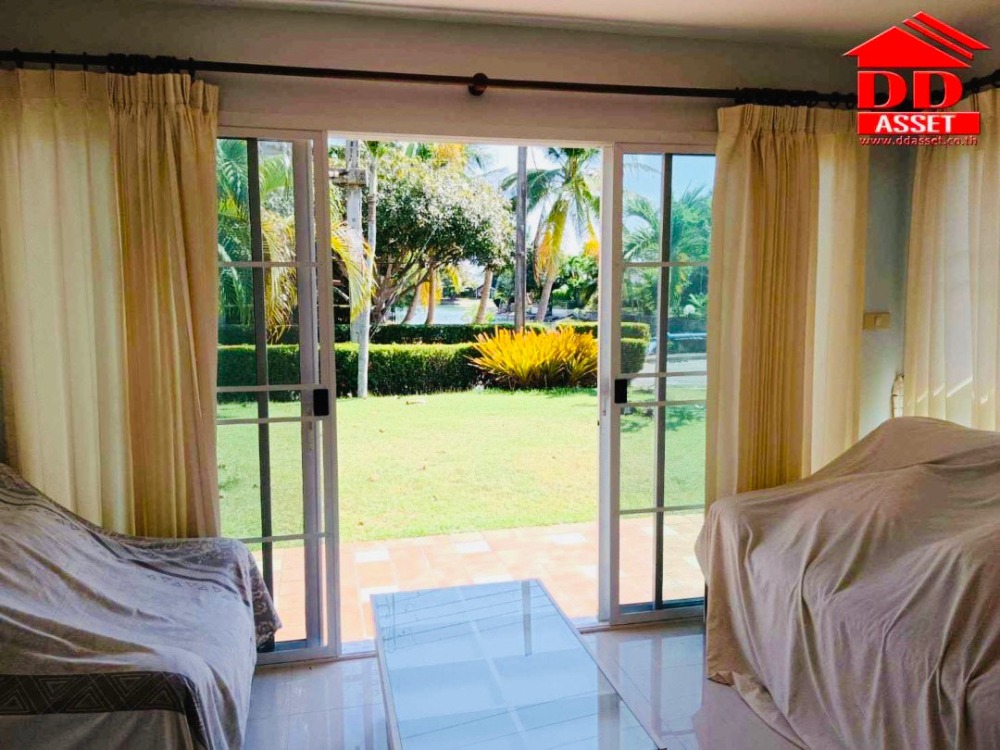 ขายบ้านระยอง : ขายบ้านเดี่ยวชั้นเดียว หลังมุม หมู่บ้านร็อคการ์เด้นบีช จ.ระยอง อำเภอแกลง บ้านรีโนเวทใหม่ รหัส : H8131