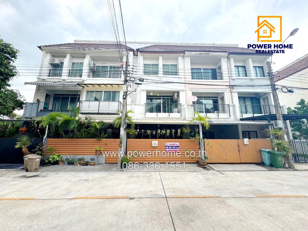 ขายทาวน์โฮมเกษตร นวมินทร์ ลาดปลาเค้า : ขายทาวน์โฮม 3 ชั้น 2 คูหา บ้านกลางเมืองโฮมสวิสทาวน์ เกษตร-นวมินทร์