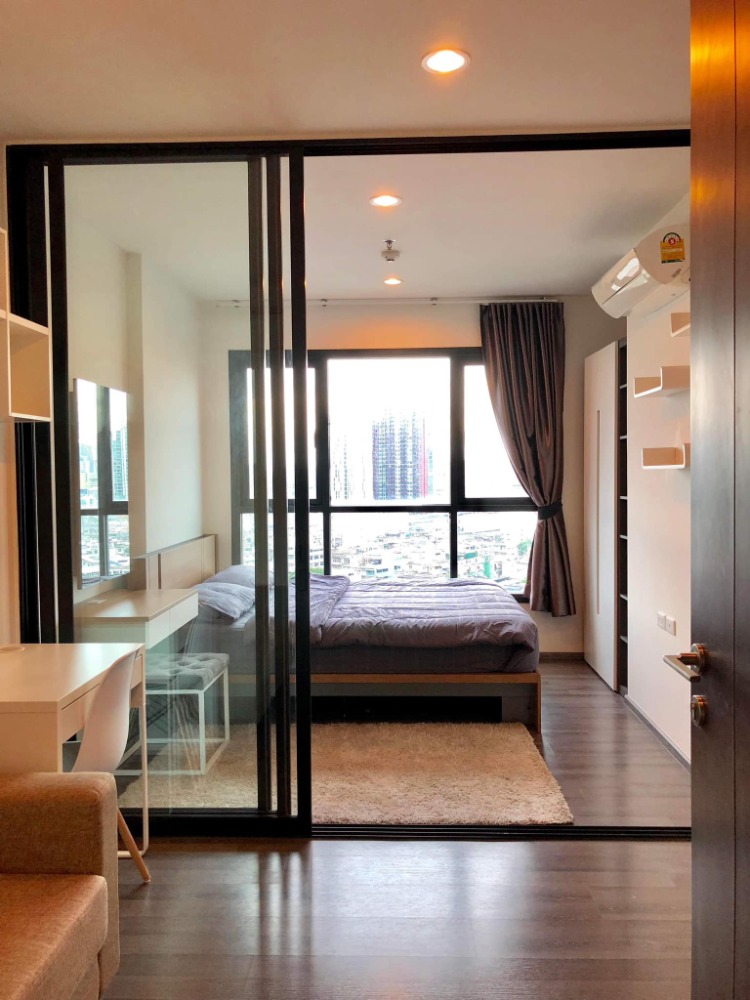 ขายคอนโดอ่อนนุช อุดมสุข : รหัสทรัพย์ Bh0591 เดอะ เบส พาร์ค เวสต์ ห้องขนาด 26 ตร.ม. แบบ 1 ห้องนอน 1 ห้องน้ำ ชั้น 16