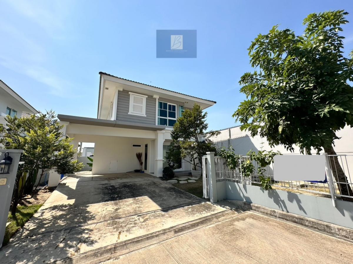 ขายบ้านสมุทรปราการ สำโรง : ขายบ้านเดี่ยวหลังมุมแปลงสวย ในโครงการ Vilaggio Bangna ซ.เอแบค โครงการบ้านคุณภาพจาก Land & House บิ้วอินอย่างดี ไม่เคยพักอาศัยมาก่อน ✨