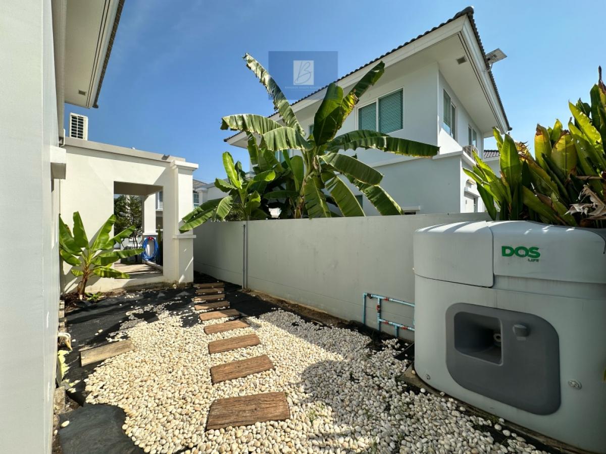 ขายบ้านสมุทรปราการ สำโรง : ขายบ้านเดี่ยวหลังมุมแปลงสวย ในโครงการ Vilaggio Bangna ซ.เอแบค โครงการบ้านคุณภาพจาก Land & House บิ้วอินอย่างดี ไม่เคยพักอาศัยมาก่อน ✨