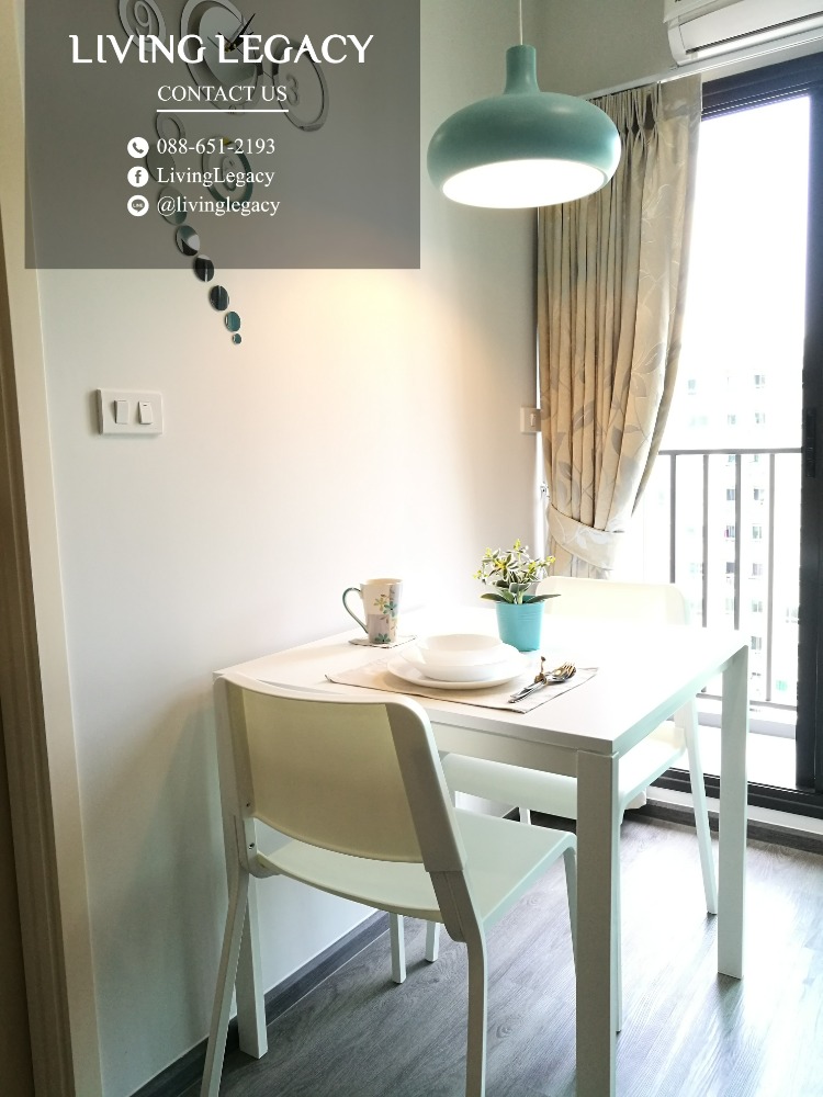 For RentCondoPattanakan, Srinakarin : SLOR4G Condo for rent Rich Park @ Triple Station 27 sq m. 23rd floor line id : @livinglegacy tel : 088-651-2193