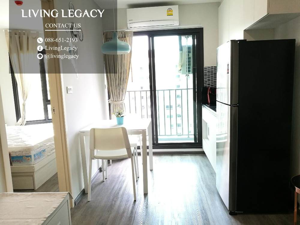 For RentCondoPattanakan, Srinakarin : SLOR4G Condo for rent Rich Park @ Triple Station 27 sq m. 23rd floor line id : @livinglegacy tel : 088-651-2193