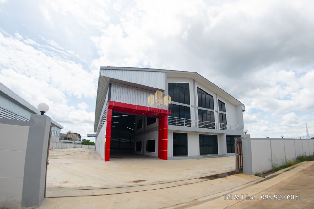 For SaleFactoryMahachai Samut Sakhon : Warehouse/office for sale, purple area, Setthakit Road 1, Suan Luang Subdistrict, Krathum Baen District, Samut Sakhon