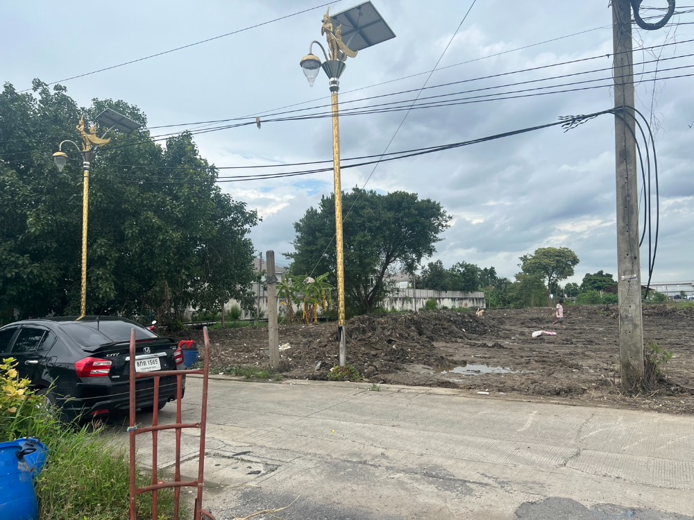 ให้เช่าที่ดินสมุทรปราการ สำโรง : ให้เช่า ที่ดิน กิ่งแก้ว 43 เนื้อที่ 198 ตรว. บางนาตราด กม. 12  ใกล้สนามบินสุวรรณภูมิ