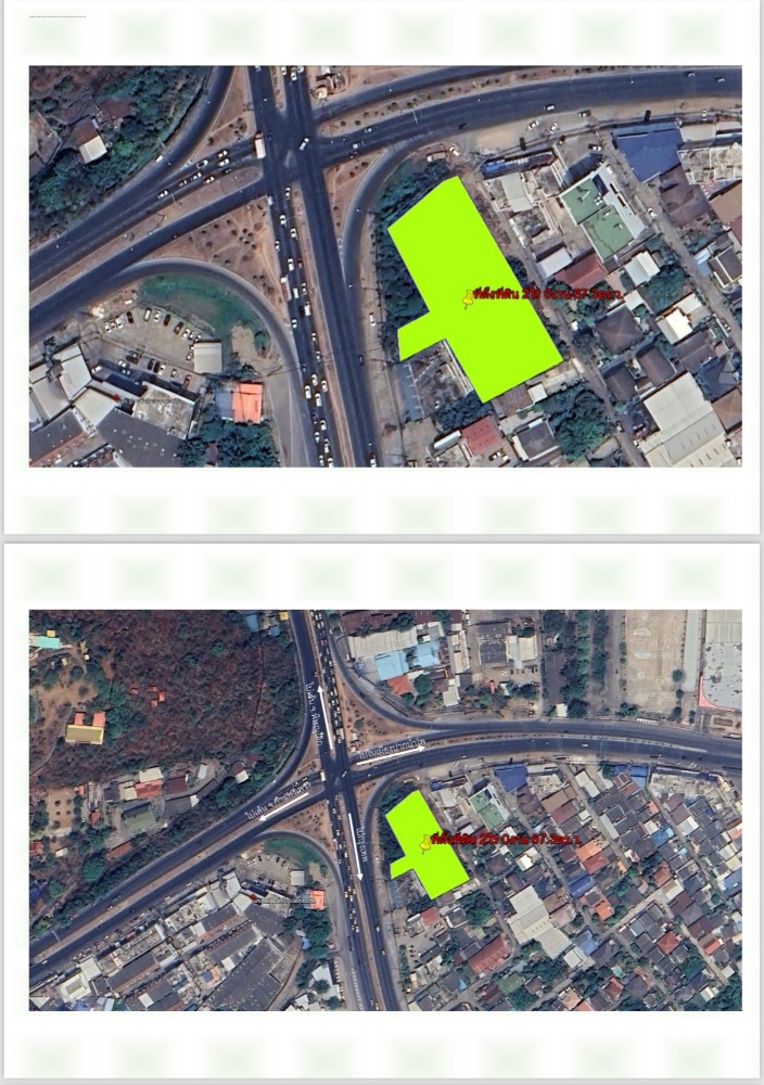 For SaleLandNakhon Sawan : Urgent sale!!! Vacant land in Nakhon Sawan city, area 2 rai 67.3 sq m.