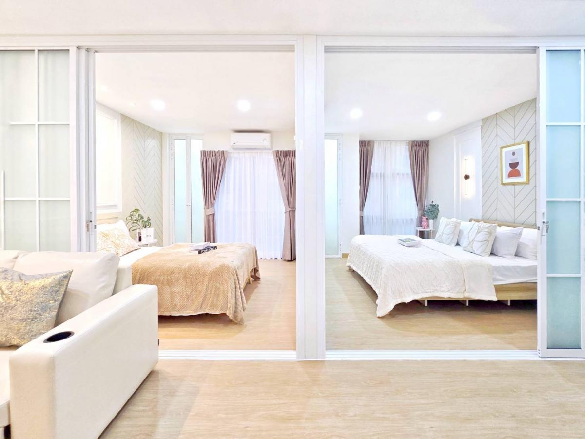 ขายคอนโดรามคำแหง หัวหมาก : คอนโดสำหรับคู่รักหรือคู่ซี้ ที่ต้องการความเป็นส่วนตัวและพื้นที่กว้างขวาง บดินทร์ สวีท โฮม 🌲🌲(𝐁𝐨𝐝𝐢𝐧 𝐒𝐮𝐢𝐭𝐞 𝐇𝐨𝐦𝐞)🌲🌲