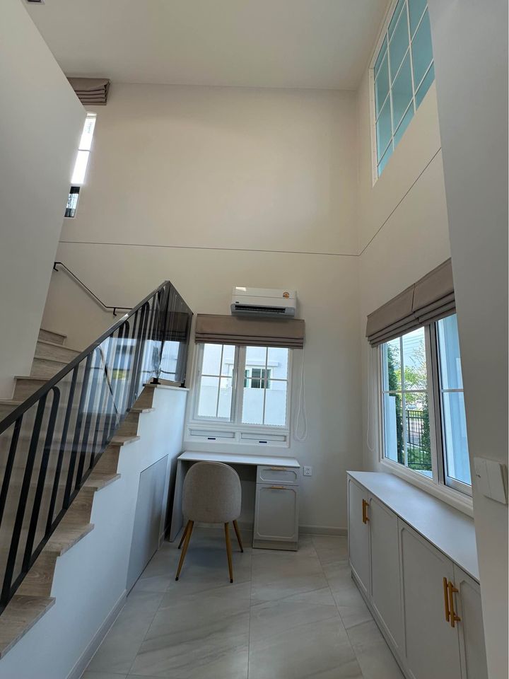 ให้เช่าบ้านบางนา แบริ่ง ลาซาล : ให้เช่า Villaggio 3 ศรีนครินทร์-บางนา 4 ห้องนอน 5 ห้องน้ำ (เจ้าของปล่อยเอง) บ้านใหม่ทำเลดี ติดคลับเฮาส์