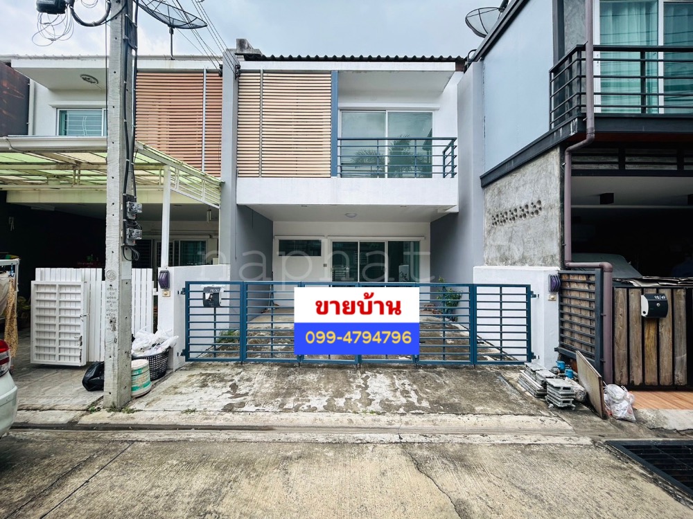 For SaleTownhomeRama5, Ratchapruek, Bangkruai : The Trust Ratchaphruek-Rattanathibet, located on Ratchaphruek Road, the cheapest in the project.