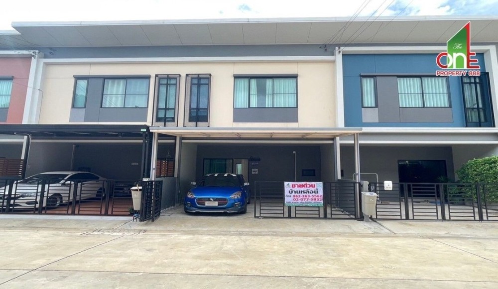 For SaleNonthaburi, Bang Yai, Bangbuathong : 2-storey townhouse, Siri Place Bangyai Village, Kantana Alley, Pracha Uthit Road, Bang Mae Nang Subdistrict, Bang Yai, Nonthaburi