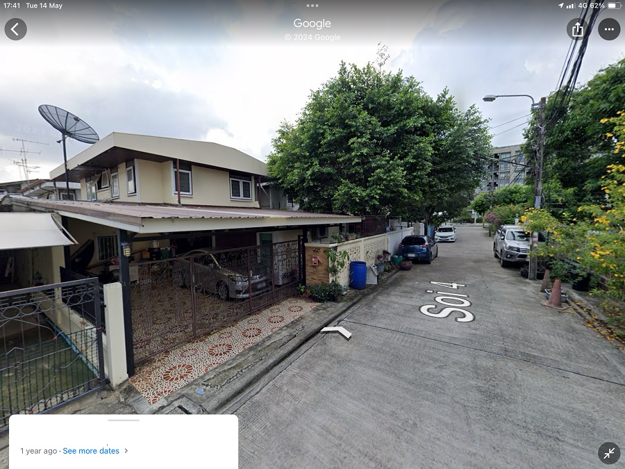 For SaleHouseRama9, Petchburi, RCA : H1336 Single house, Rama 9 Soi 43
