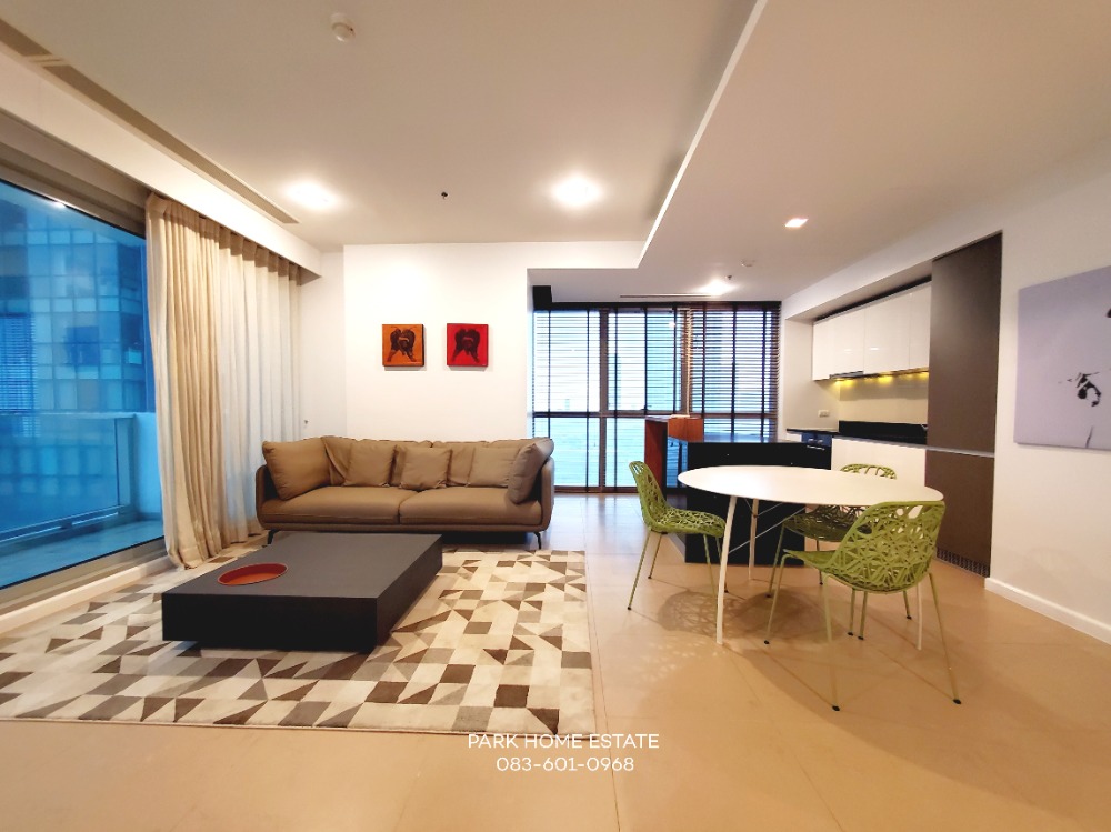 For RentCondoWongwianyai, Charoennakor : For rent : The River The River . 2 Bedroom River View 📞 Line : @pukkhome (with @)