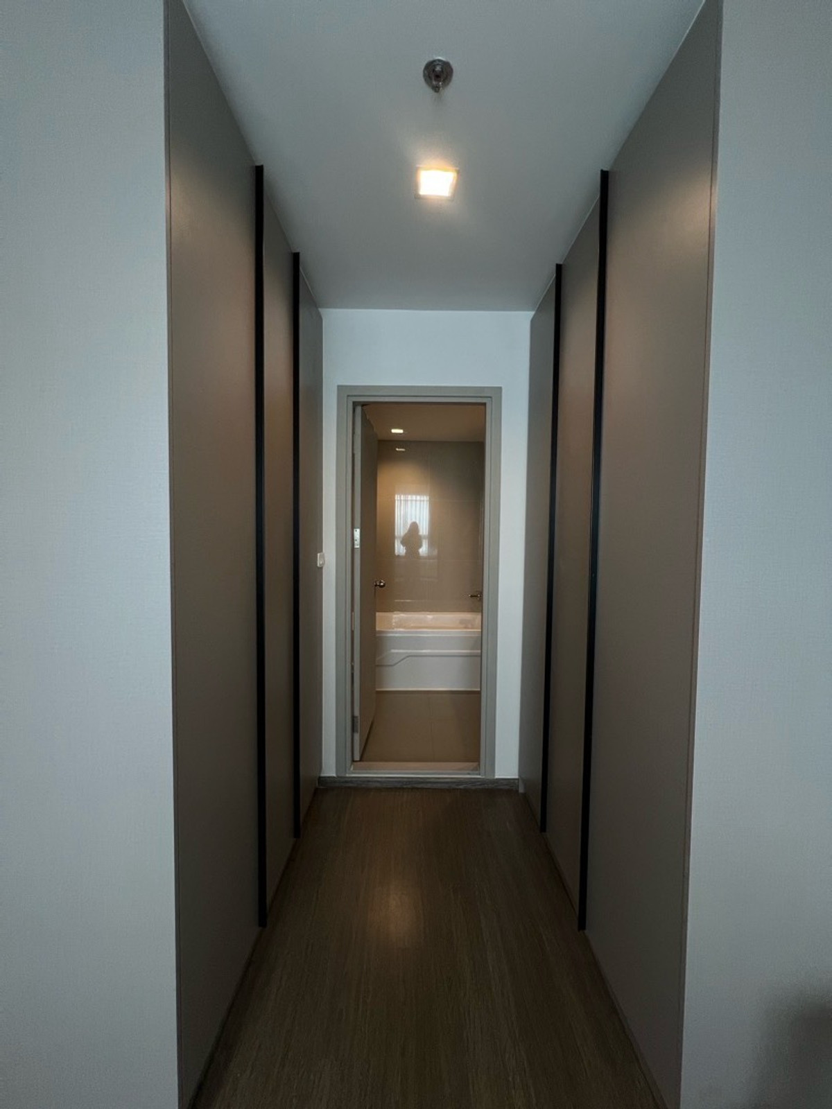 For RentCondoOnnut, Udomsuk : For rent, new room, Ideo S93, beautiful room, very wide balcony, same floor as swimming pool, 30 meters, BTS Bang Chak