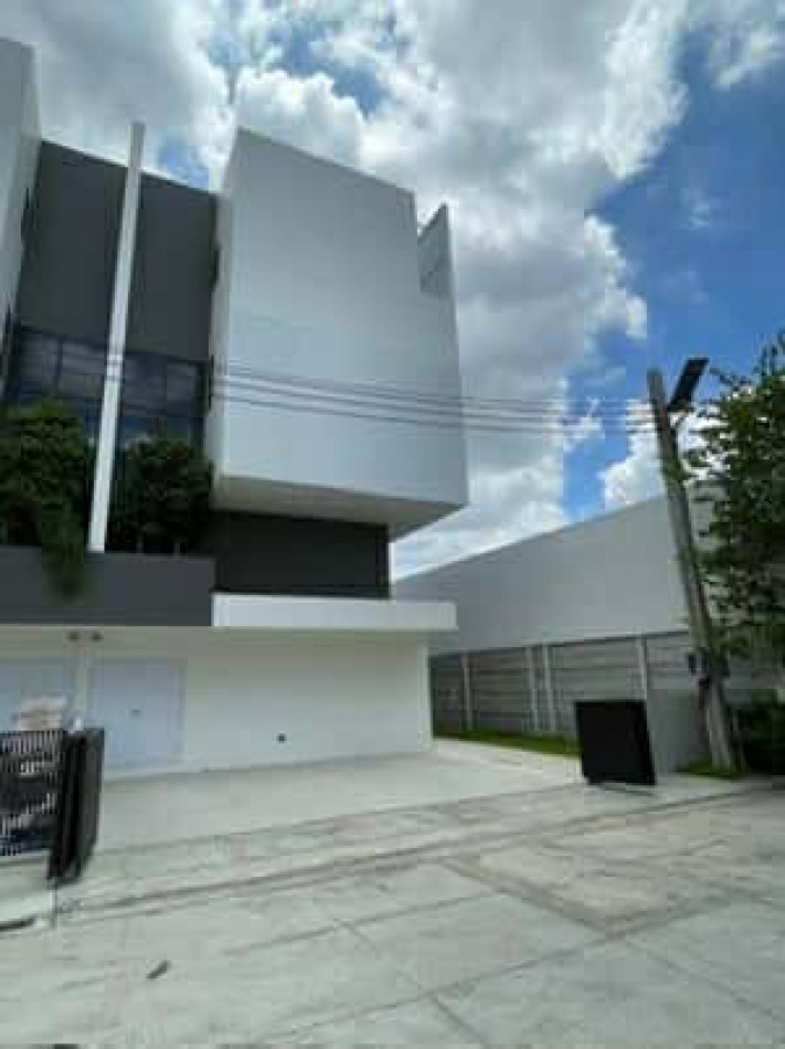 For RentOfficeVipawadee, Don Mueang, Lak Si : For rent: Home office, Akin Vibhavadi, 3.5 floors, near BTS Kapo Intersection.