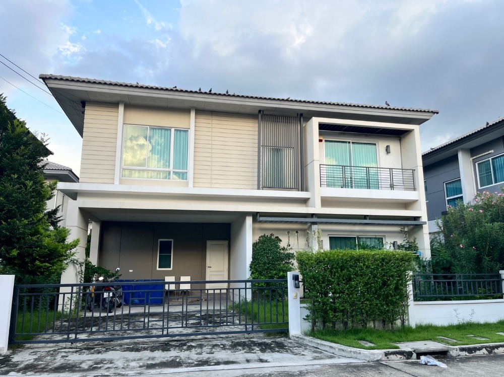 ขายบ้านนนทบุรี บางใหญ่ บางบัวทอง : (for sale) Centro Westgate บ้านเดี่ยวพร้อมอยู่ ใกล้รถไฟฟ้าสายสีม่วง สถานีคลองบางไผ่