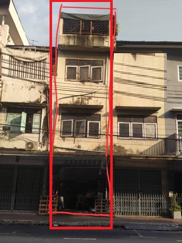 For RentShop HouseSiam Paragon ,Chulalongkorn,Samyan : For rent, 3.5-storey shophouse, 98 sq m, Yaowarat area, Hua Lamphong, Pom Prap district, near MRT Wat Mangkon, MRT Hua Lamphong, Wongwian 22, Khlong Phadung Krung Kasem, Siam, Phra Nakhon