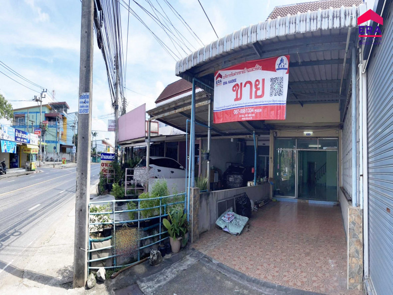 ขายอาคารพาณิชย์สมุย สุราษฎร์ธานี : ขายอาคารพาณิชย์ 2 ชั้น ทำเลดี ติดถนนหลักพ่อขุนทะเล