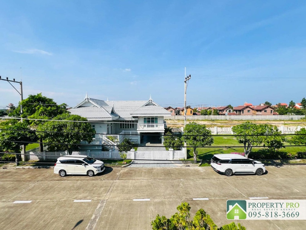 ขายบ้านชะอำ เพชรบุรี : ขาย บ้านพักตากอากาศ Oriental Beach Resort ชะอำ หัวหิน บ้านเดี่ยว 2 ชั้น ขนาด 128 ตรว 415 ตรม 4 นอน 5 น้ำ ริมถนนเพชรเกษม ใกล้แยกชะอำ : SL24S-021