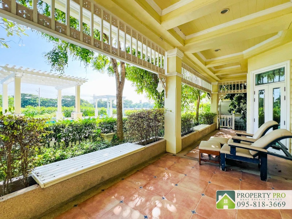 ขายบ้านชะอำ เพชรบุรี : ขาย บ้านพักตากอากาศ Oriental Beach Resort ชะอำ หัวหิน บ้านเดี่ยว 2 ชั้น ขนาด 128 ตรว 415 ตรม 4 นอน 5 น้ำ ริมถนนเพชรเกษม ใกล้แยกชะอำ : SL24S-021