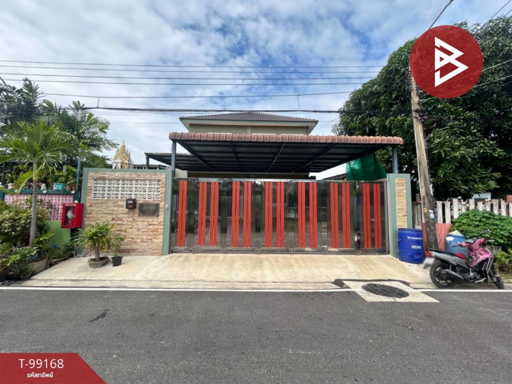 For SaleHouseSamut Prakan,Samrong : Single house for sale, area 60 square wah, end of the house, Samut Prakan