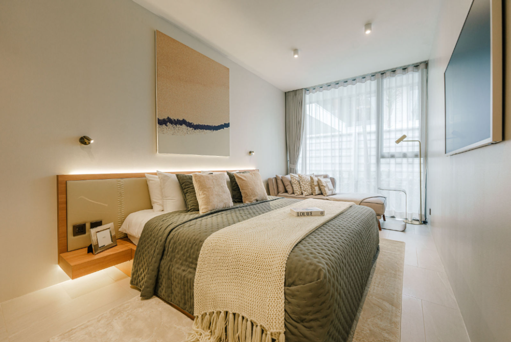 ขายคอนโดภูเก็ต : ขายคอนโดใหม่ ใกล้ Laguna หาดบางเทา, ภูเก็ต ส่วนกลางใหญ่มาก เลี้ยงสัตว์ได้