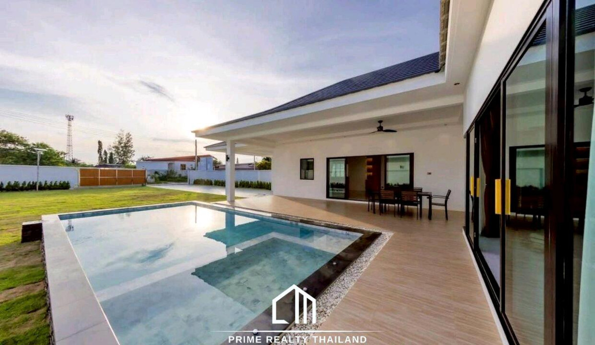 ขายหัวหิน ประจวบคีรีขันธ์ : บ้านพร้อมสระว่ายน้ำหัวหินพร้อมเข้าอยู่