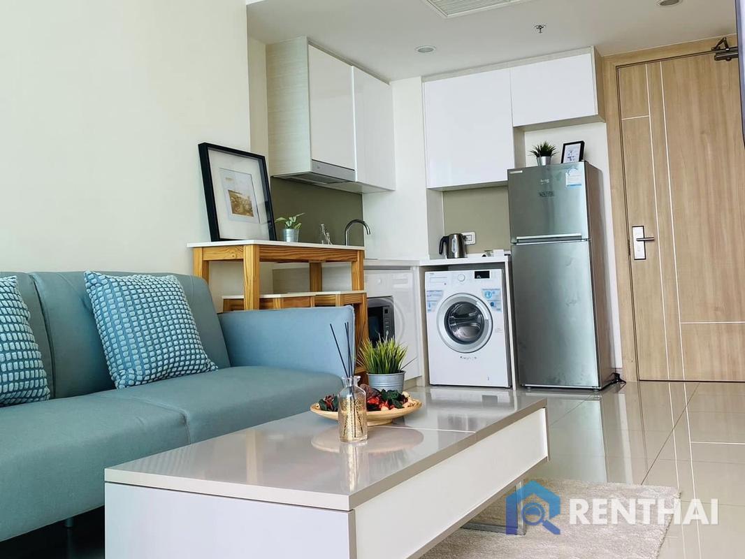 For SaleCondoPattaya, Bangsaen, Chonburi : Fully-Furnished 1bed Condo in The Riviera Wongamat, Pattaya, 4.950.000 Top Facilities