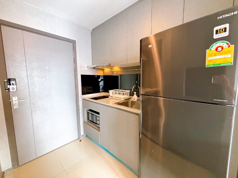 For RentCondoOnnut, Udomsuk : Beautiful built-in furniture, high floor, Studio for rent, Ideo Sukhumvit 93