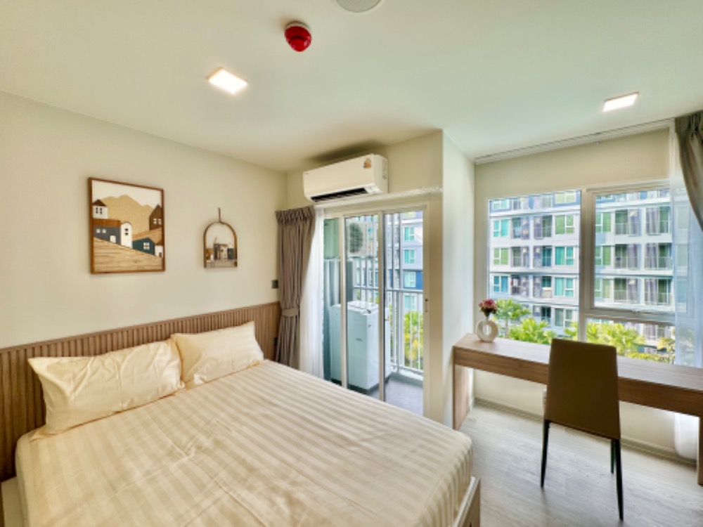 For SaleCondoPathum Thani,Rangsit, Thammasat : KAVE TOWN ISLAND 1-Bed View Pool Fully Furnished. Complete. Sell with 6%++ tenants only 2.59 million.