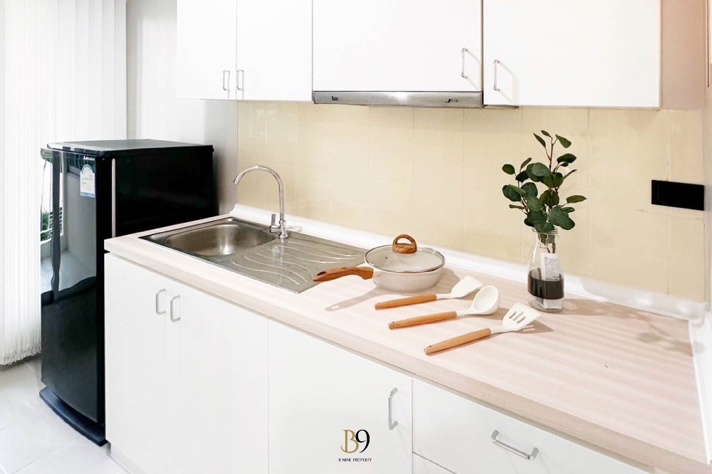 For SaleCondoSapankwai,Jatujak : For sale: Life @ Phahon 18, Chatuchak, Saphan Khwai area, at an affordable price, newly decorated, fully furnished, free transfer