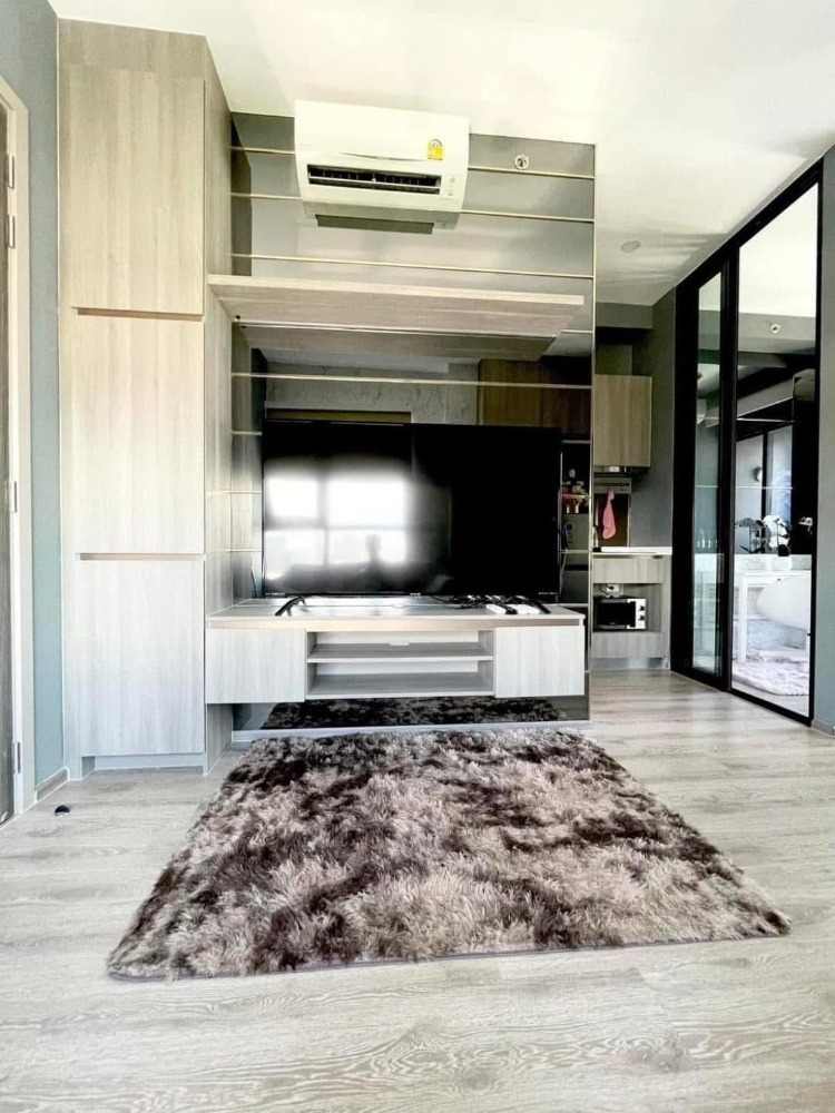 For RentCondoOnnut, Udomsuk : 🚝 Rent Knightsbridge Prime Onnut, good corner room, 180 degrees, beautiful room, complete, ready to enter at 23,000 baht