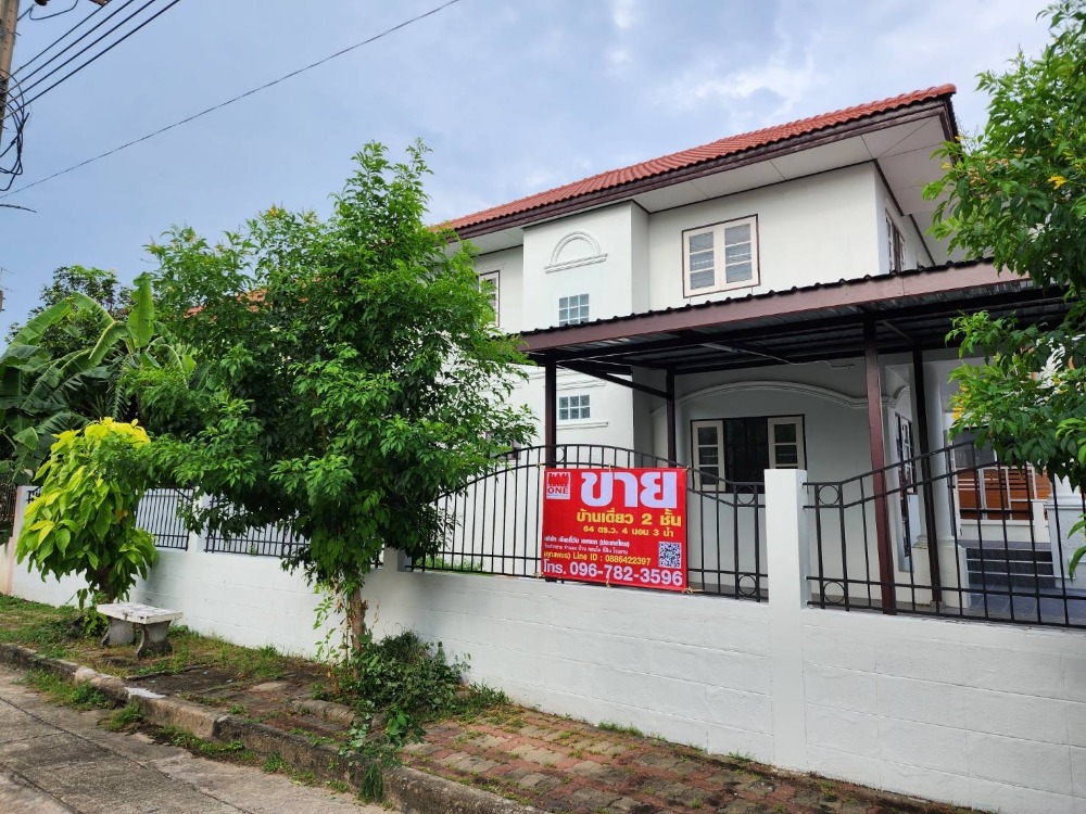 ขายบ้านเอกชัย บางบอน : ขายบ้านเดี่ยว 2 ชั้น 64 ตร.ว. หมู่บ้านกานดา การ์เด้นท์ (หลังมุม) 4 นอน 3 น้ำ ใกล้ รร.สารสาสน์บางบอน