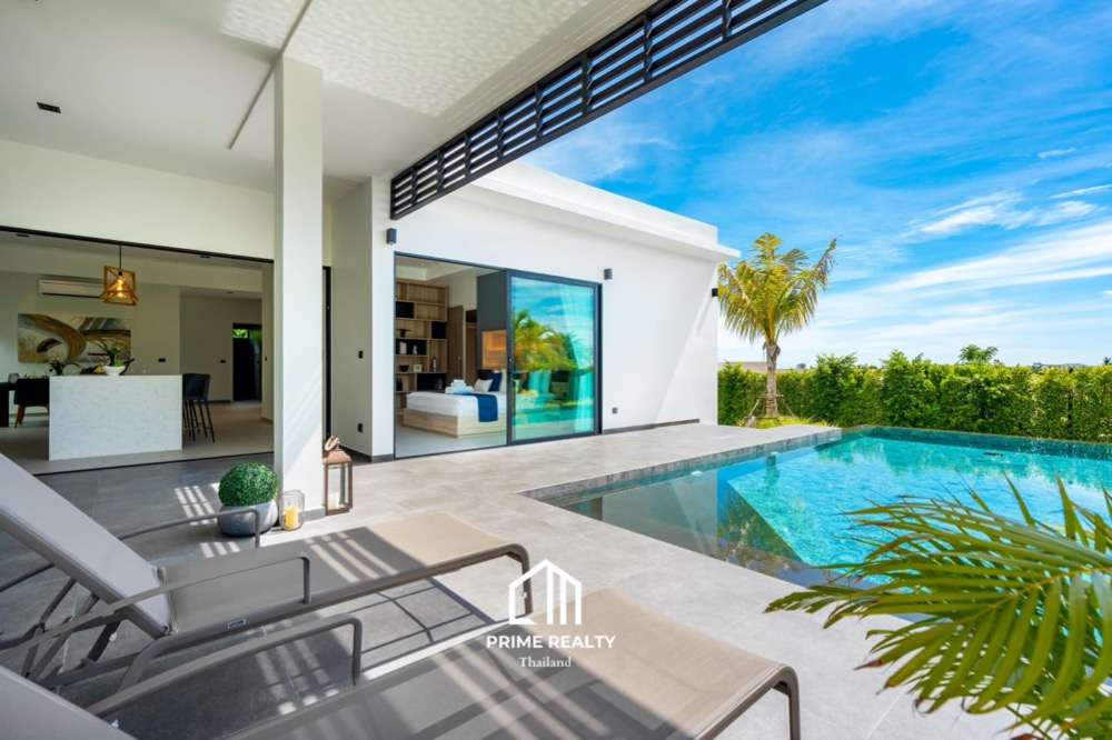 ขายบ้านหัวหิน ประจวบคีรีขันธ์ : 3-Bedroom Pool Villa for Sale in Khao Tao, Hua Hin