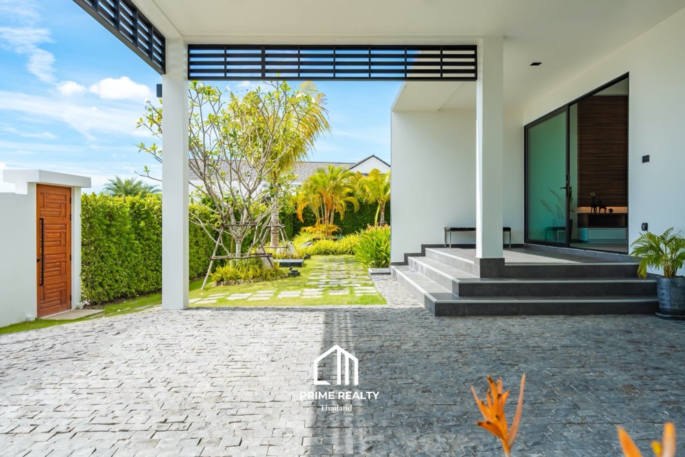 ขายบ้านหัวหิน ประจวบคีรีขันธ์ : 3-Bedroom Pool Villa for Sale in Khao Tao, Hua Hin