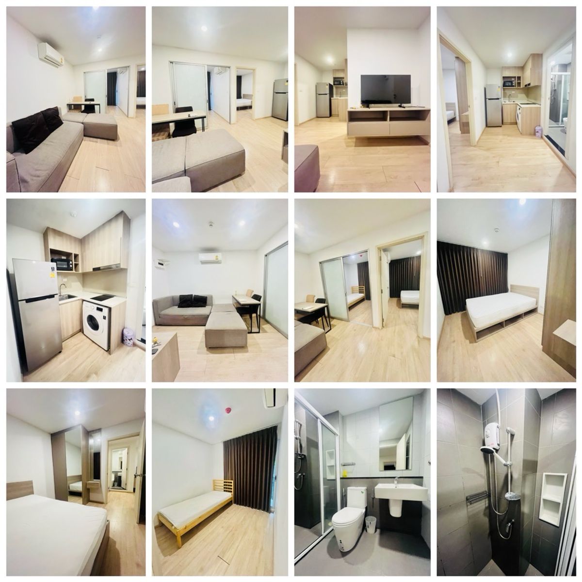 For RentCondoKasetsart, Ratchayothin : 🌆 For rent Elio del moss (Phahon 34) 🏦 Near Kasetsart University 🏦 Near Sripathum University 🚝 Near BTS Sananikhom 💰Rental price 9,000/month 🔴 Studio 🔴 25 sq m. 🔴 Fully furnished, electrical appliances, washing machine available. Interested, inbox me. Add