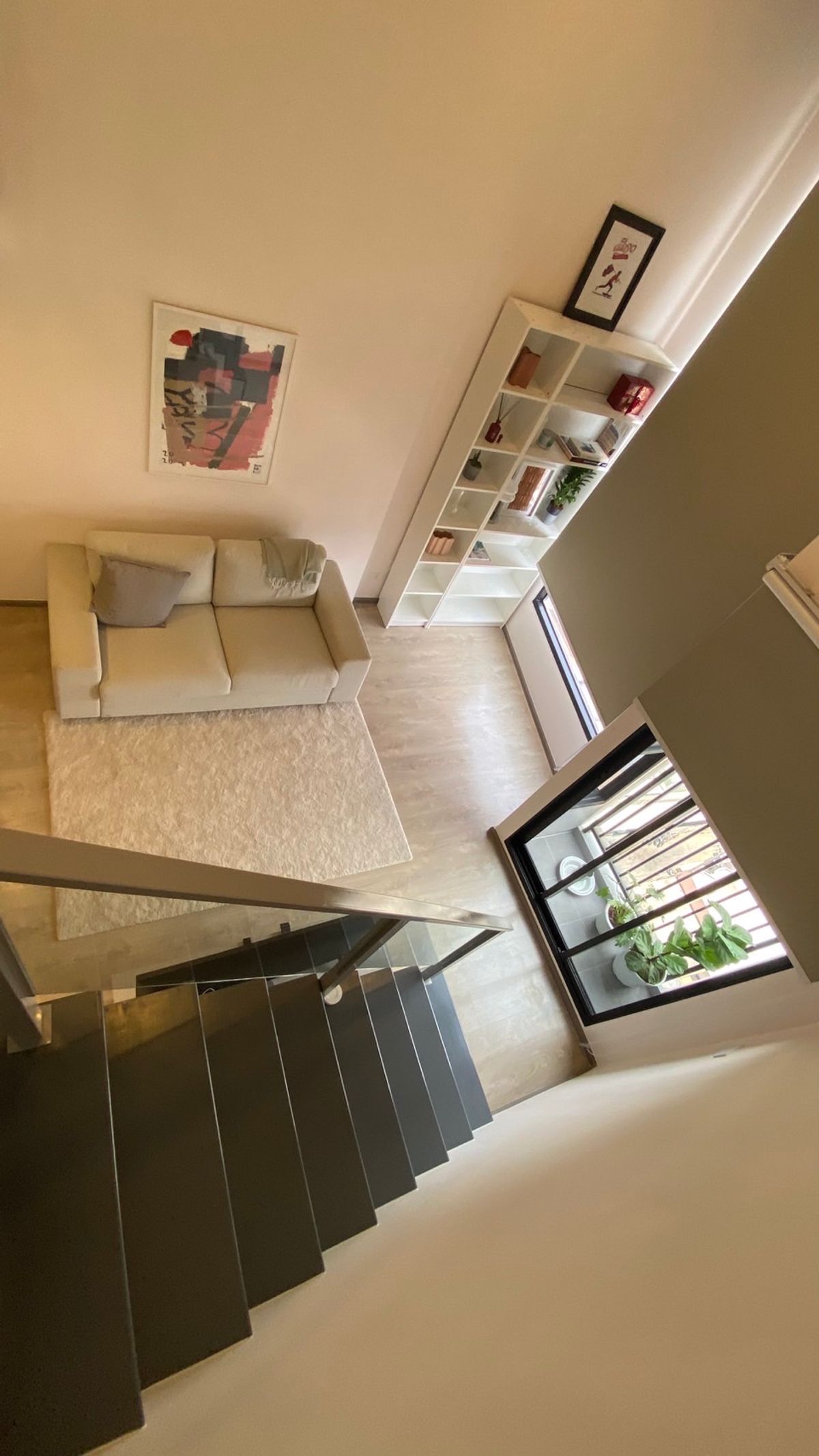 For RentCondoRatchadapisek, Huaikwang, Suttisan : 🔥🔥✌️SOHO Ratchada Huawkwang ✌️Duplex room 38 sq.m. 1 bedroom 1 bathroom, beautiful room, fully decorated, high floor, good view, ready to move in🛋️