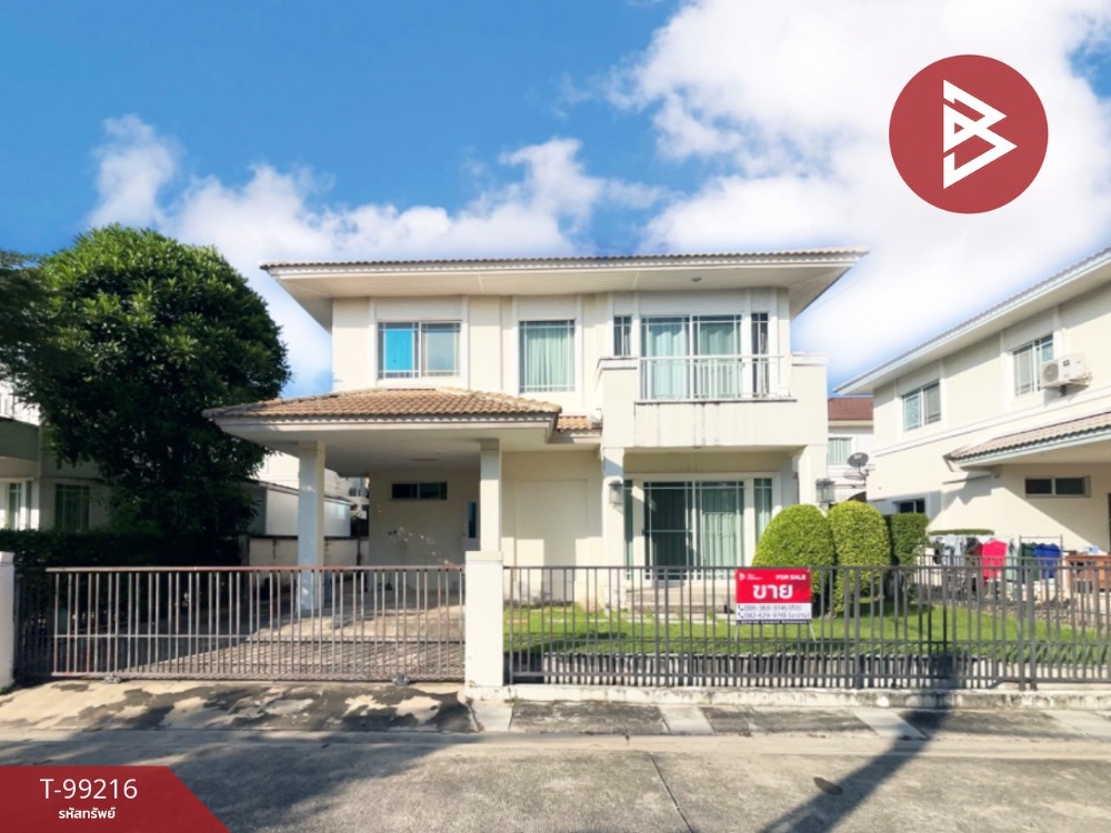 For SaleHouseSamut Prakan,Samrong : Single house for sale, Sivalee Suvarnabhumi Village (Sivalee Suvarnaphumi), Samut Prakan