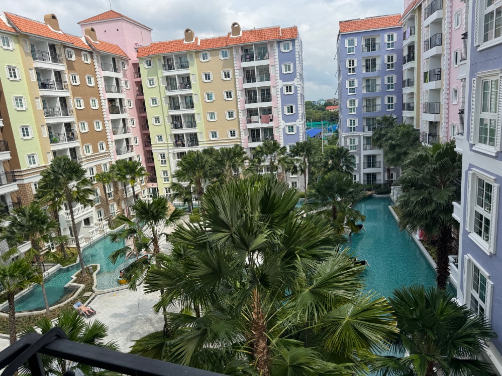 For SaleCondoPattaya, Bangsaen, Chonburi : Condo for investors and families Seven Seas Cote D//azur Resort Jomtien