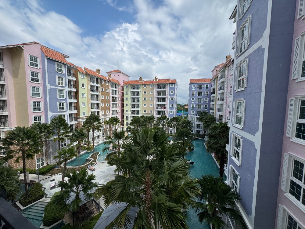 For SaleCondoPattaya, Bangsaen, Chonburi : Condo for investors and families Seven Seas Cote D//azur Resort Jomtien