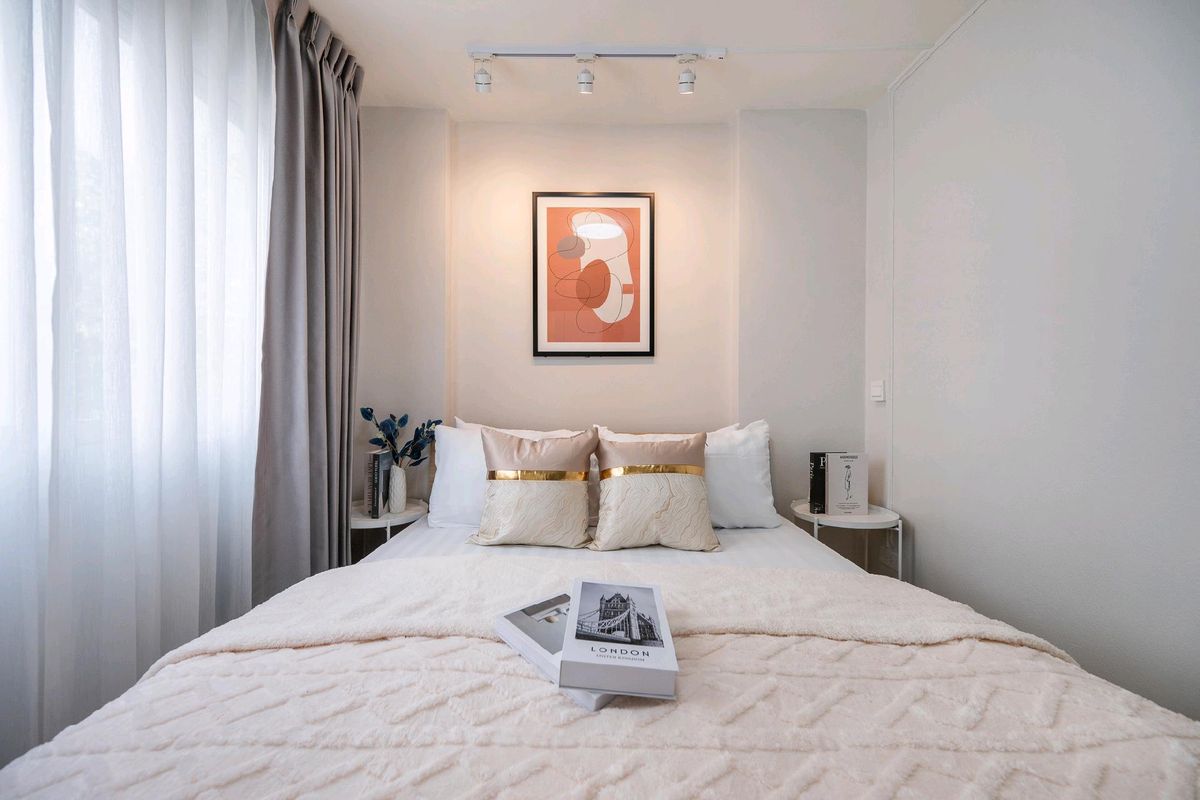 ขายคอนโดเสรีไทย-นิด้า : ✅️ถูกมากกก 2ห้องนอน 🚘🚅🚤แถมเดินทางสะดวก ปักที่นี่📍“อัสสกาญจน์ รามคำแหง 107“ 😍🤗🙂