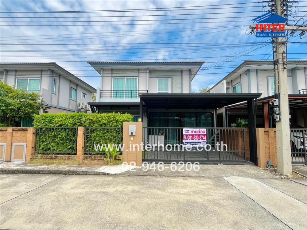 ขายบ้านปทุมธานี รังสิต ธรรมศาสตร์ : บ้านเเฝด 2 ชั้น 40 ตร.ว. หมู่บ้านเดอะแพลนท์ รังสิต - คลอง3 ใกล้ฟิวเจอร์พาร์ค ถนนโยธาธิการคูคต-คลองหลวง ถนนรังสิต-นครนายก คลองหลวง ปทุมธานี