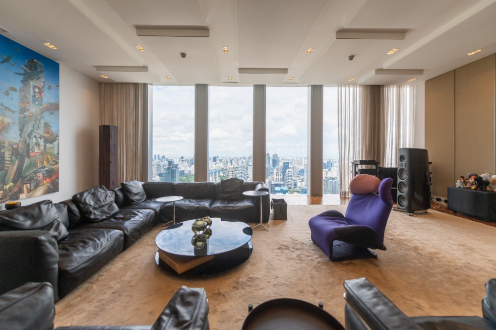 ขายคอนโดสาทร นราธิวาส : (for sale) คอนโดหรูบนตึกมหานคร The Ritz Carlton Mahanakorn Residences Bangkok  ห้องทิศเหนือ