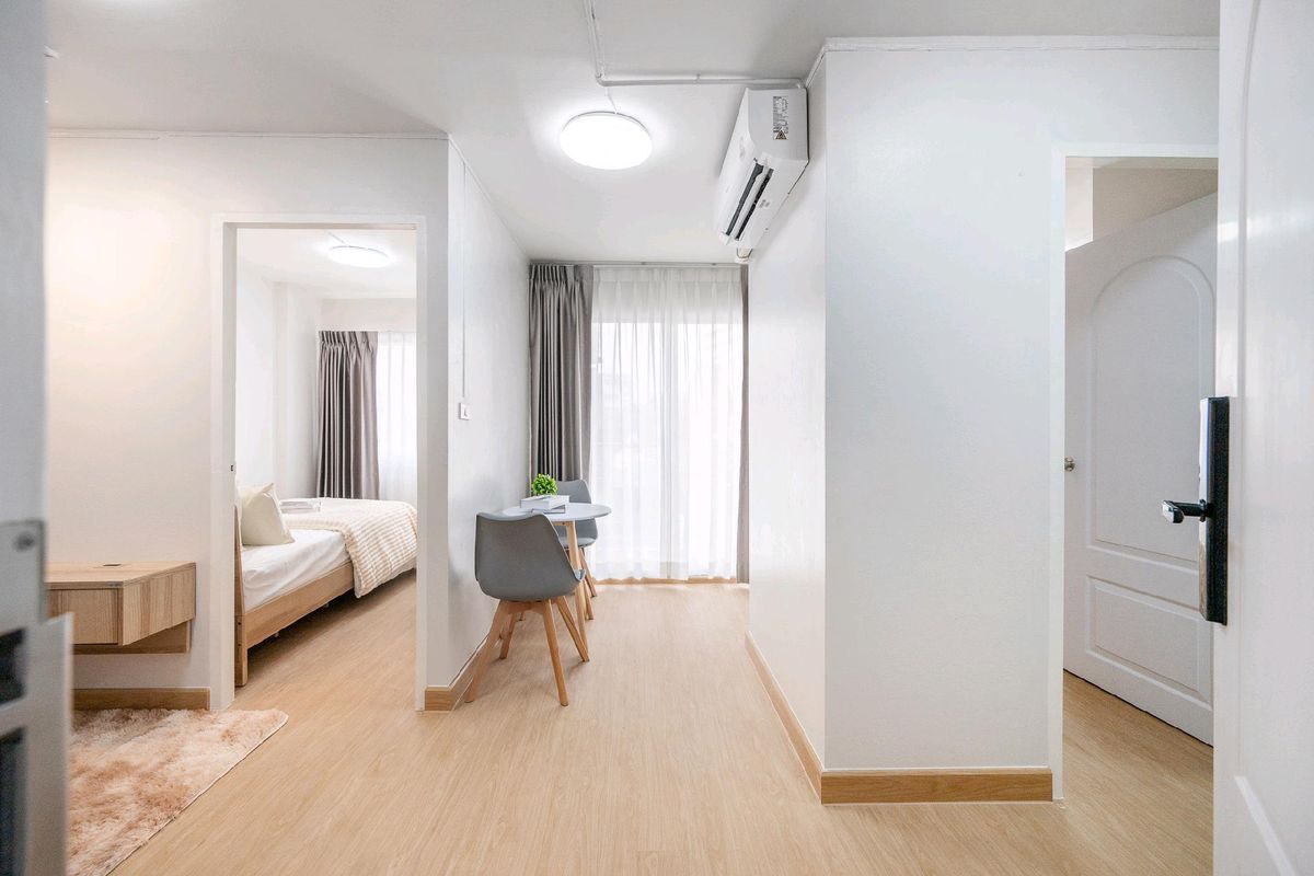 ขายคอนโดเสรีไทย-นิด้า : ✅️ถูกมากกก 2ห้องนอน 🚘🚅🚤แถมเดินทางสะดวก ปักที่นี่📍“อัสสกาญจน์ รามคำแหง 107“ 😍🤗🙂