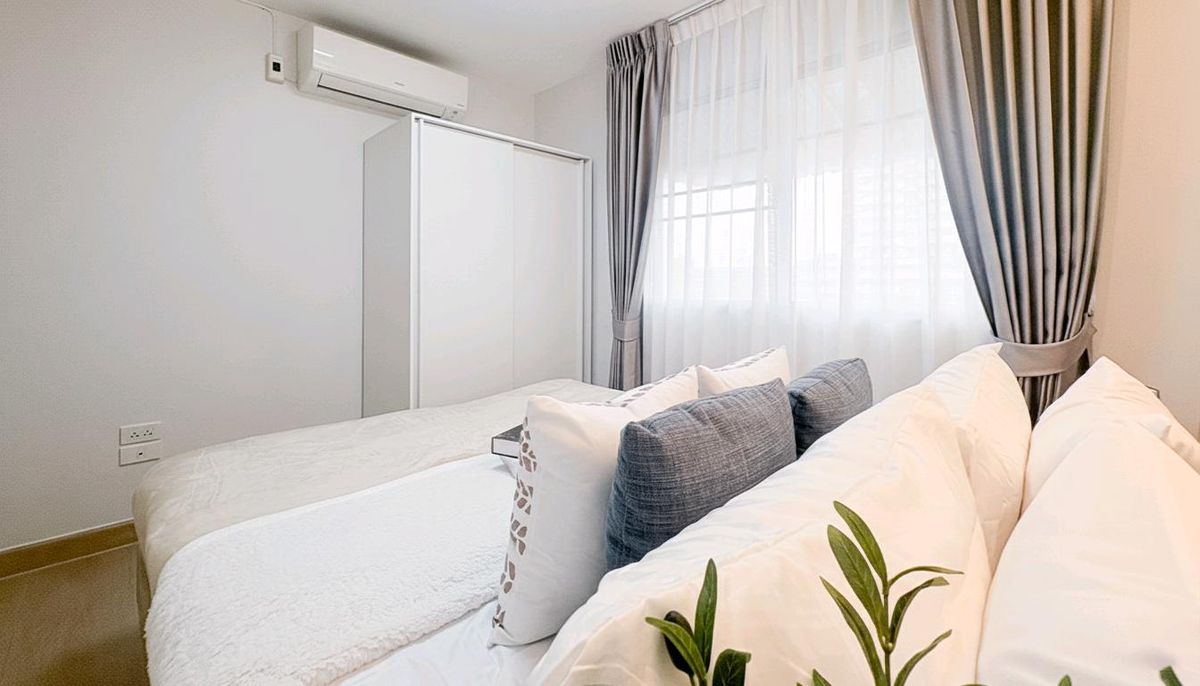 ขายคอนโดเสรีไทย-นิด้า : ถูก สวย ดี มีที่นี่ 👉“อัสสกาญจน์ ราม107“📣📣ทักด่วน! เดินทางสะดวกมาก🚤🚅🚘