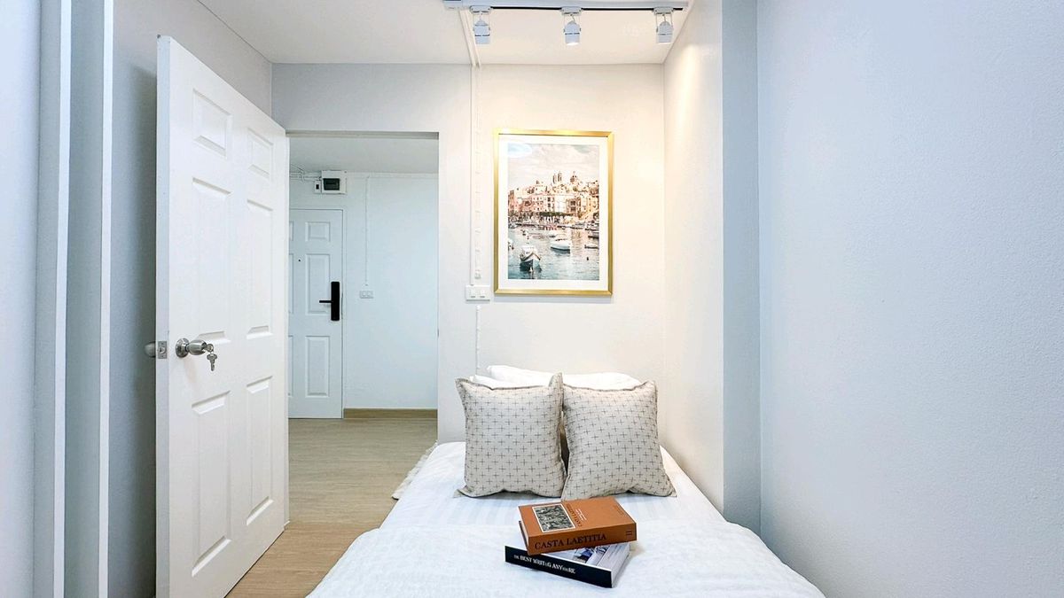 ขายคอนโดเสรีไทย-นิด้า : ถูก สวย ดี มีที่นี่ 👉“อัสสกาญจน์ ราม107“📣📣ทักด่วน! เดินทางสะดวกมาก🚤🚅🚘