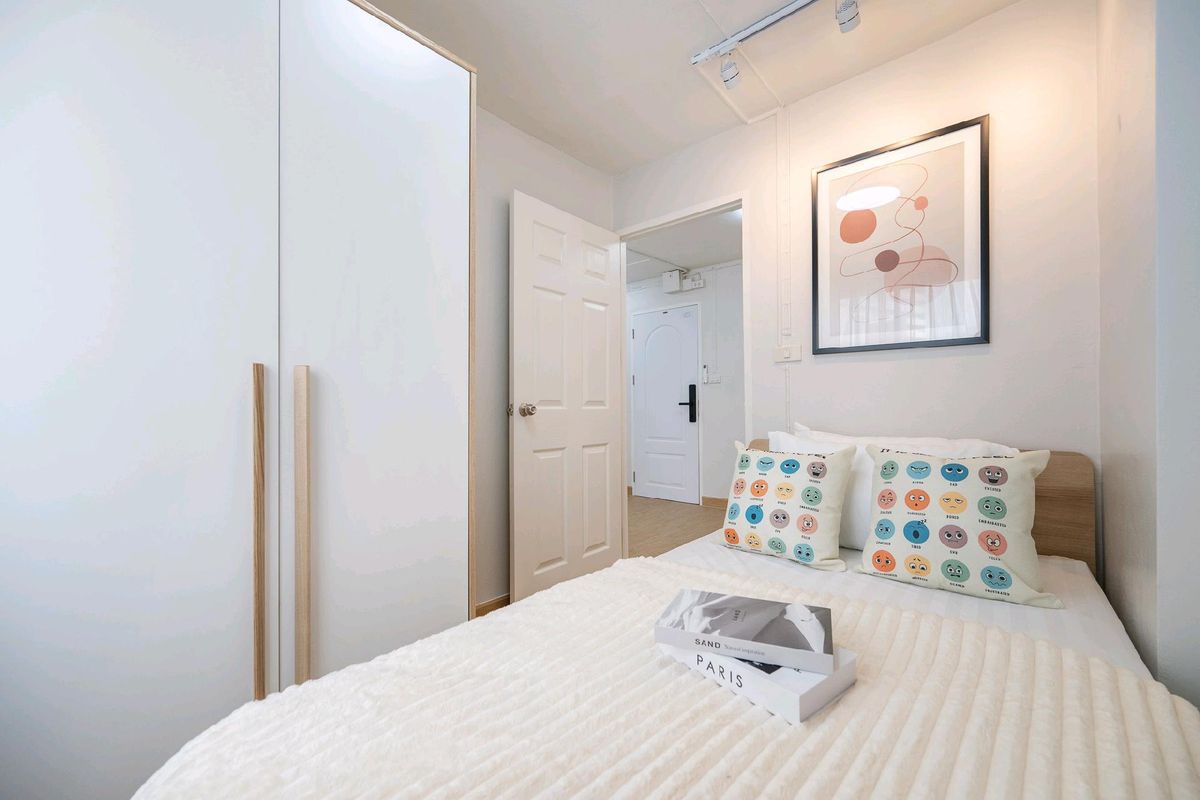 ขายคอนโดเสรีไทย-นิด้า : ✅️ถูกมากกก 2ห้องนอน 🚘🚅🚤แถมเดินทางสะดวก ปักที่นี่📍“อัสสกาญจน์ รามคำแหง 107“ 😍🤗🙂