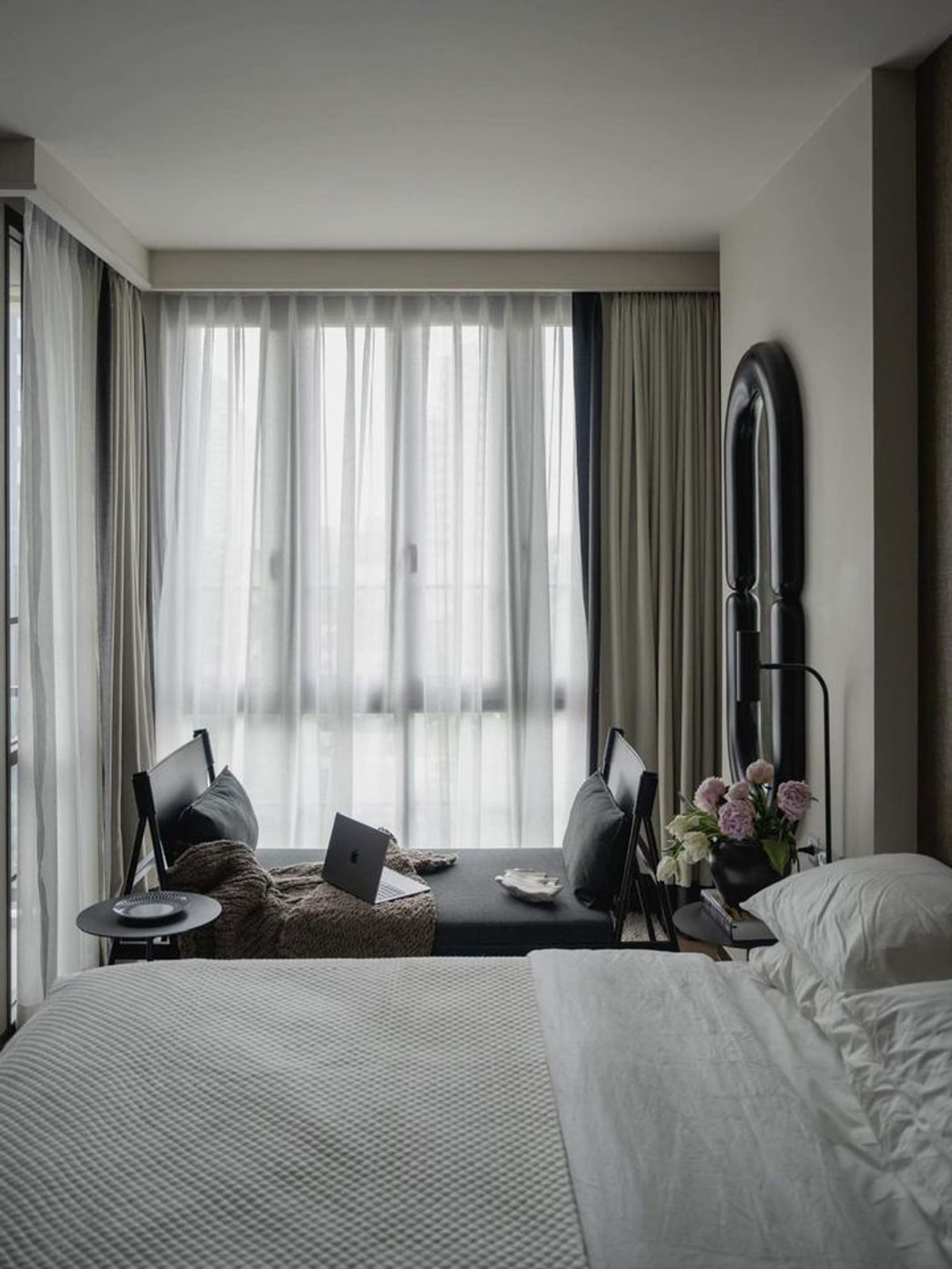 For RentCondoSukhumvit, Asoke, Thonglor : Private Sanctuary 🌿 The Reserve Sukhumvit 61 | High Floor | Brand Name Decor