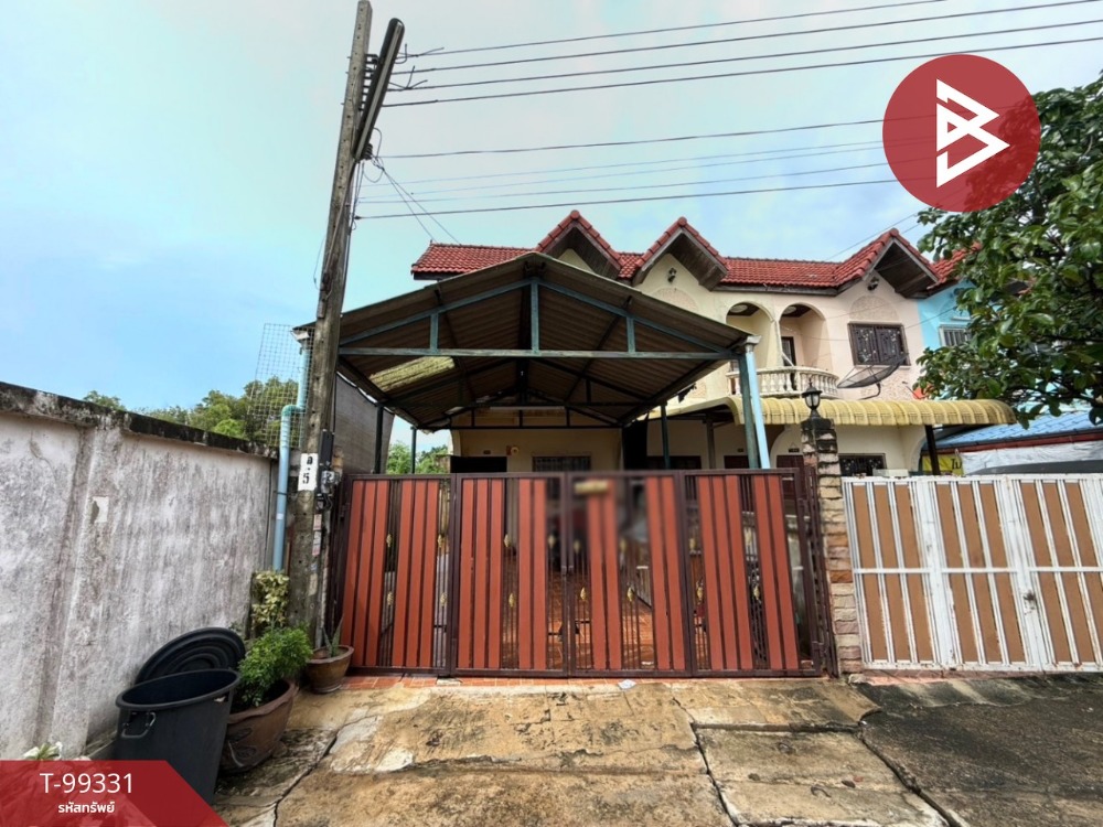 For SaleTownhomeNonthaburi, Bang Yai, Bangbuathong : Townhouse for sale, Samret Ville 6 Village, Bang Kruai, Nonthaburi